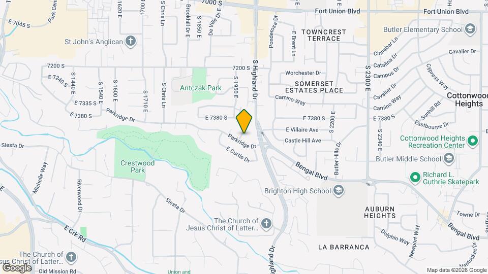 1967 Parkridge Dr, Unit Unit A Mapa y Detalles de la Ubicación