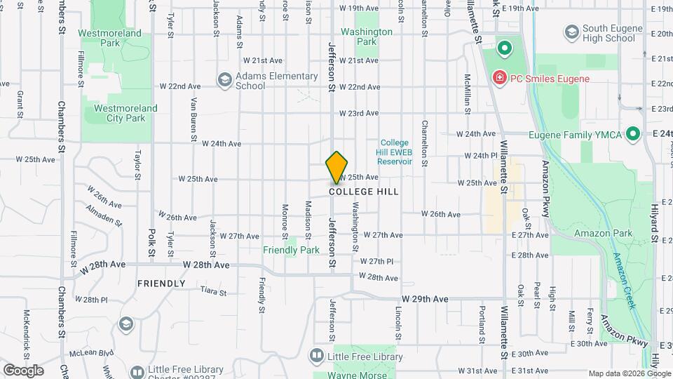 2541 Jefferson St Map and Location Details
