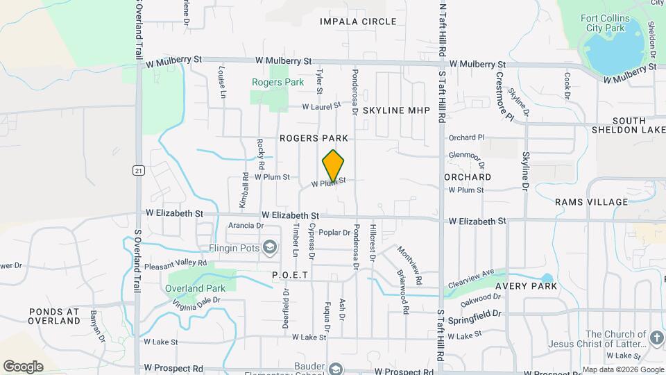 901 Gallup Rd Map and Location Details