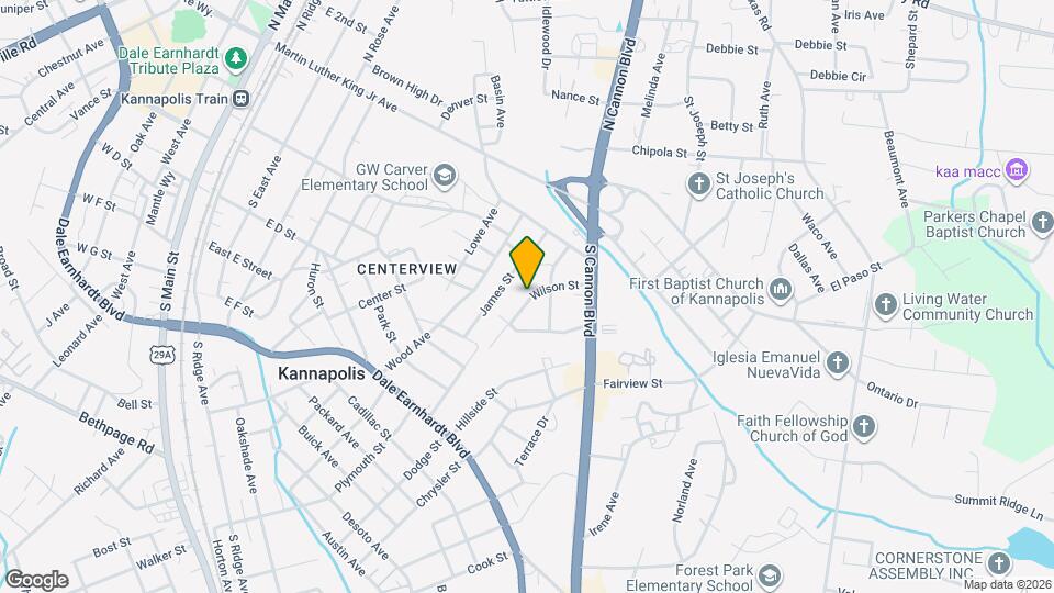 648 Wilson St Map and Location Details