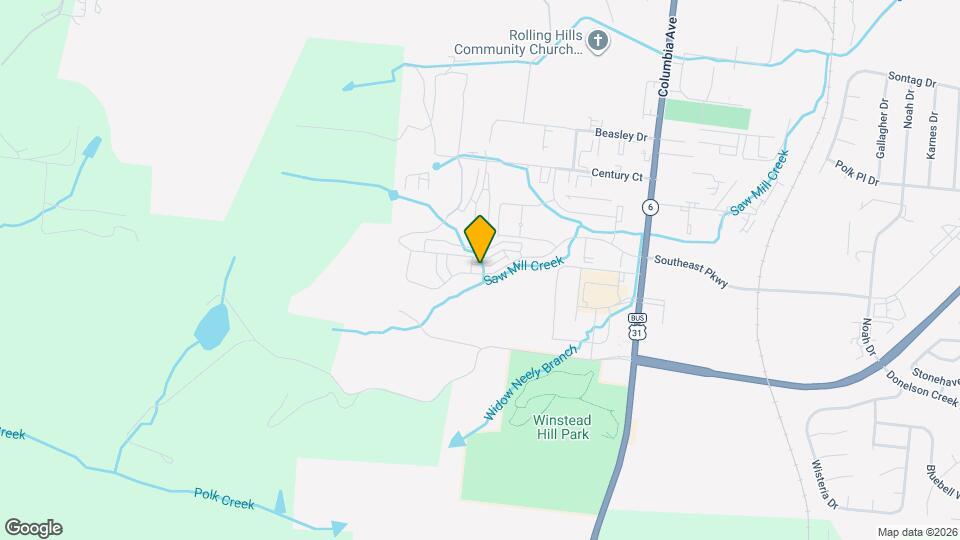 1630 Shadow Green Dr Map and Location Details