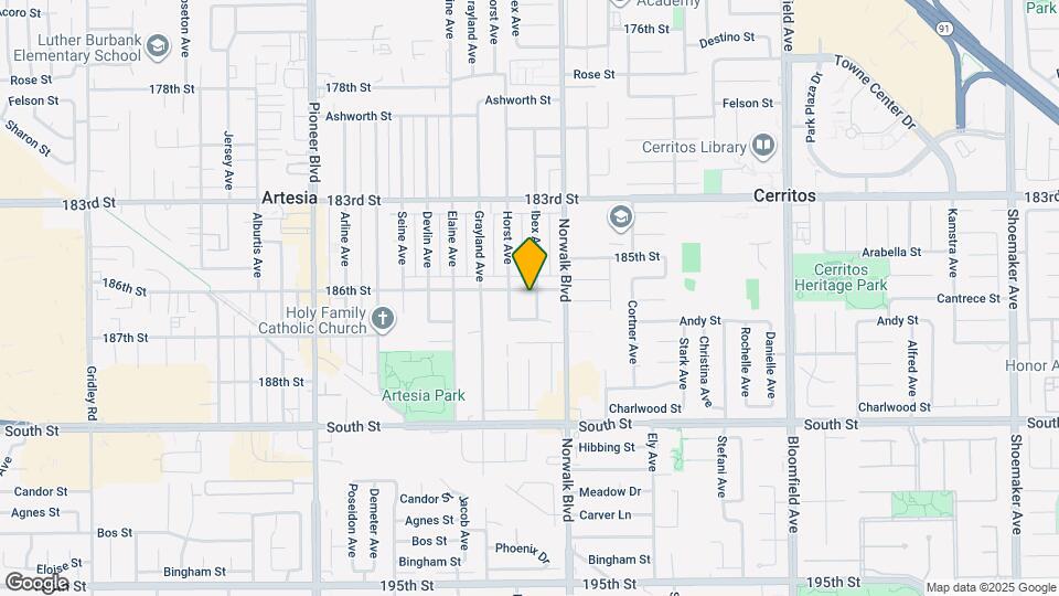 12120 186th St Mapa y Detalles de la Ubicación