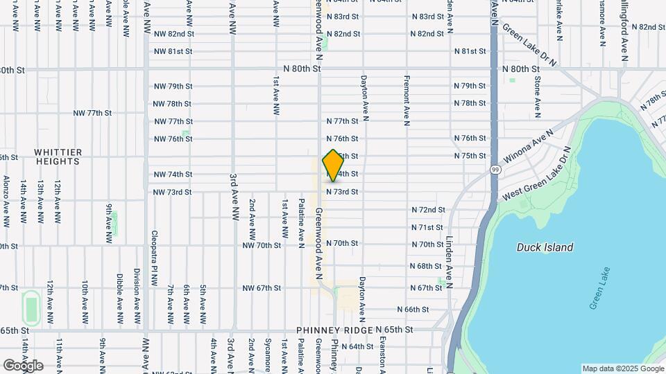 316 N 73rd St Map and Location Details