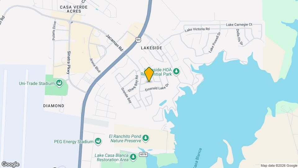 421 Baffin Bay Dr Map and Location Details