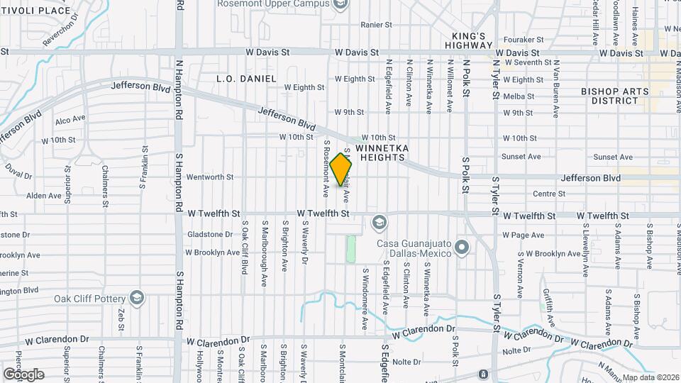 323 S Montclair Ave Map and Location Details