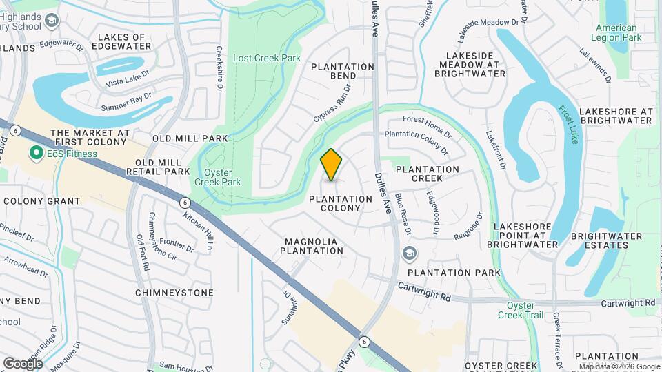 5010 Rebel Ridge Dr Map and Location Details