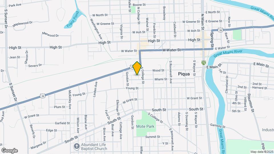 618 Miami St Mapa y Detalles de la Ubicación