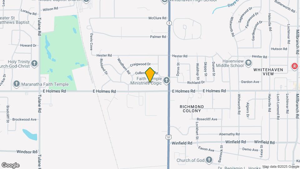 1083 Richland Dr Map and Location Details