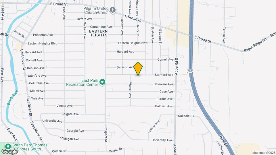 707 Stanford Ave Map and Location Details