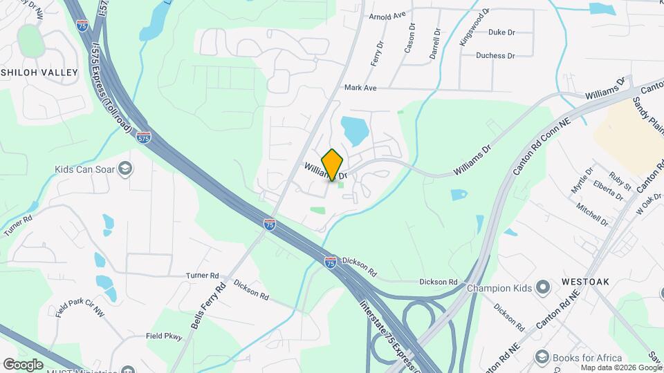 174 Bridgestone Dr Map and Location Details