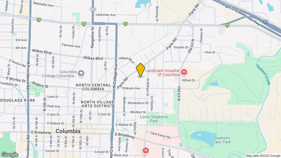 606 Paris Ct Map and Location Details