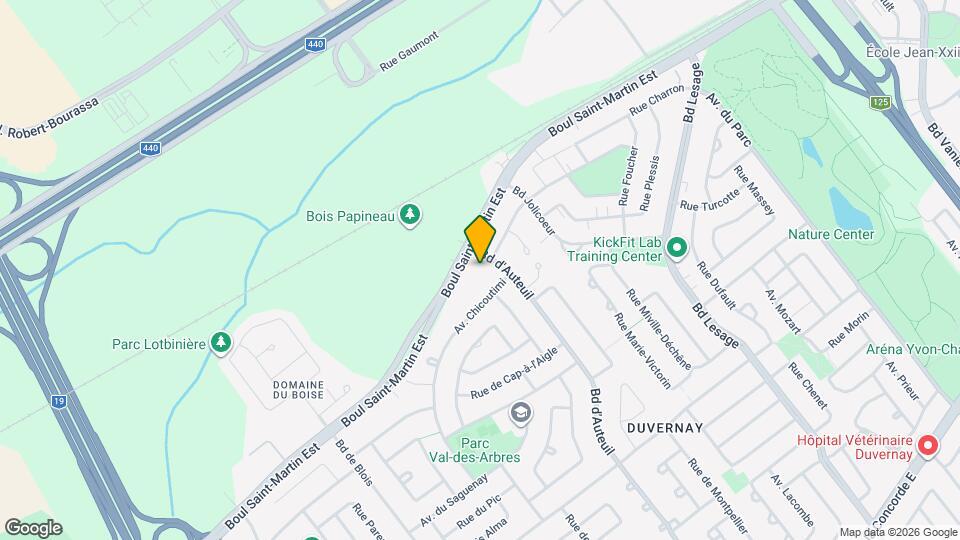 Les Habitations Du Boisé Map and Location Details