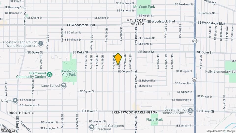 6703 SE 69th Ave Map and Location Details