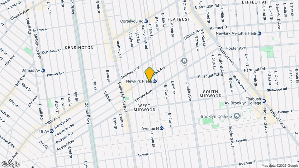 614 Marlborough Rd Map and Location Details
