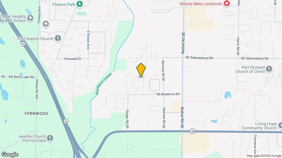 975 Thrush Ct SE Map and Location Details