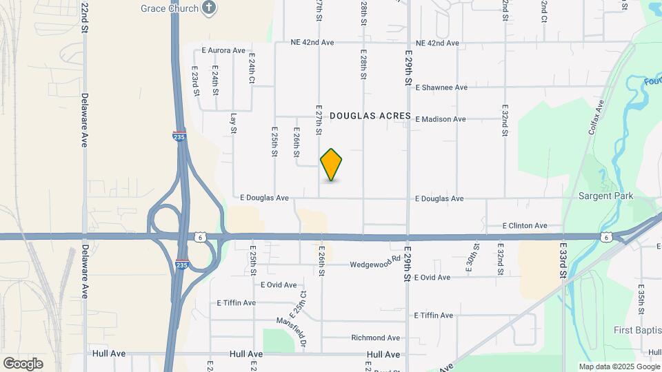 3813 E 27th St Map and Location Details