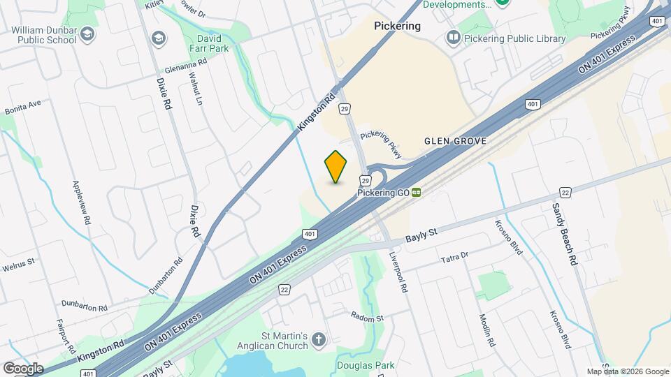 VuPoint Map and Location Details