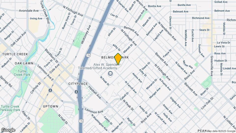 4519 Weldon St Map and Location Details