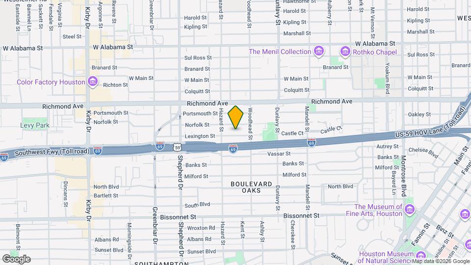 1832 Lexington St Map and Location Details