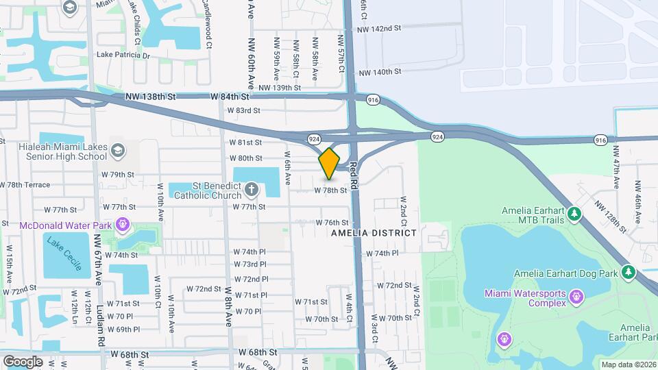 7825 W 4th Ln Map and Location Details
