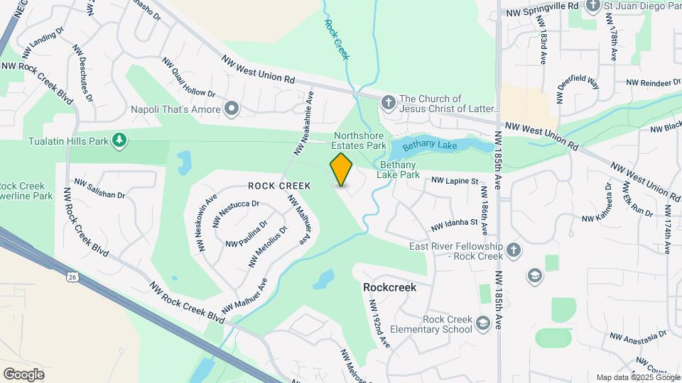 5140 NW Neakahnie Ave Map and Location Details