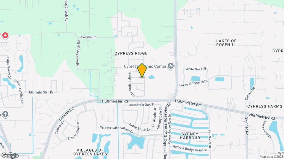 18107 Quiet Ridge Ln Mapa y Detalles de la Ubicación