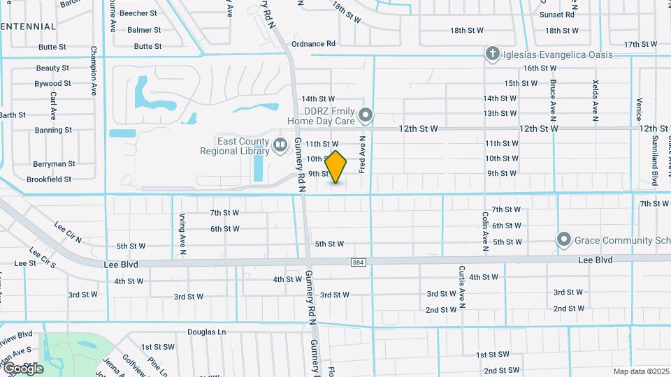 800 Floyd Ave N Map and Location Details