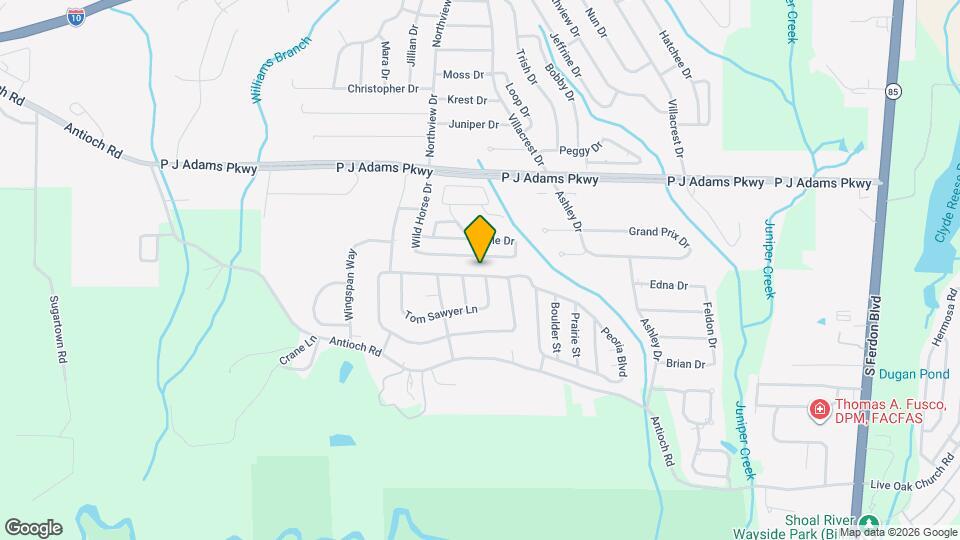 328 Riverchase Blvd Map and Location Details