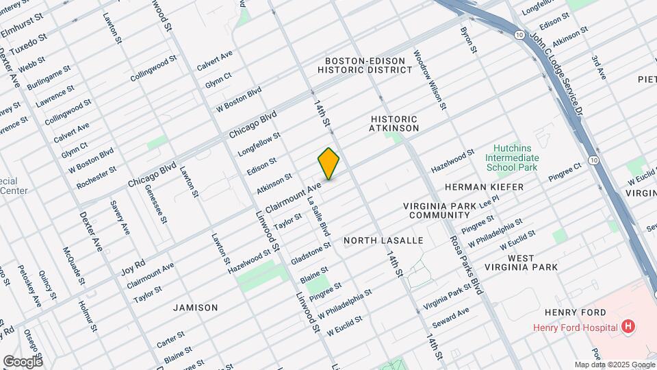 2275 Clairmount St, Unit 2 Mapa y Detalles de la Ubicación