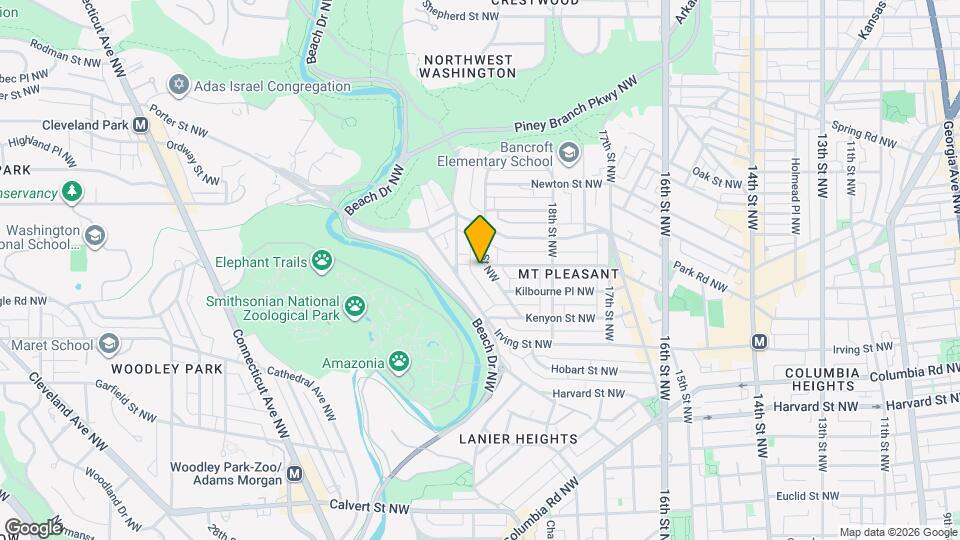 3150 19th St NW Map and Location Details