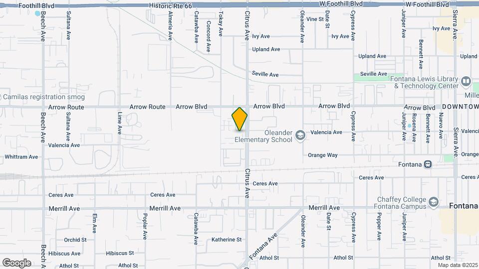 16070 Dorsey Ave Mapa y Detalles de la Ubicación