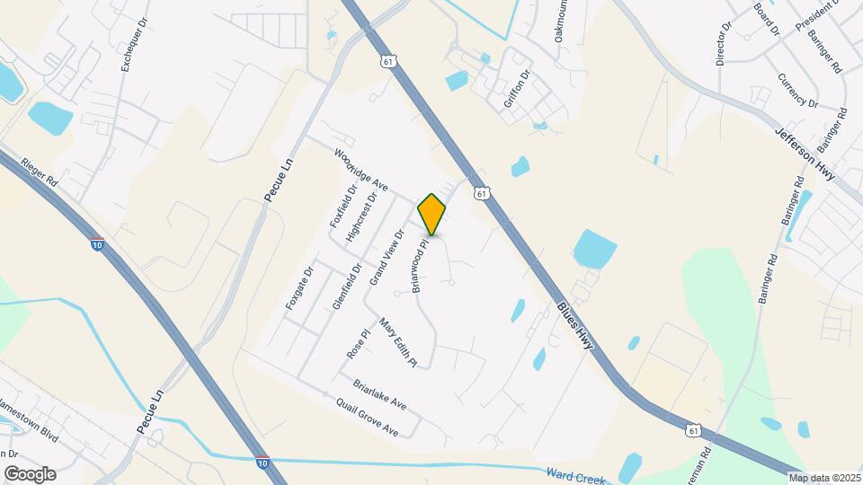 8523 Briarwood Pl Map and Location Details