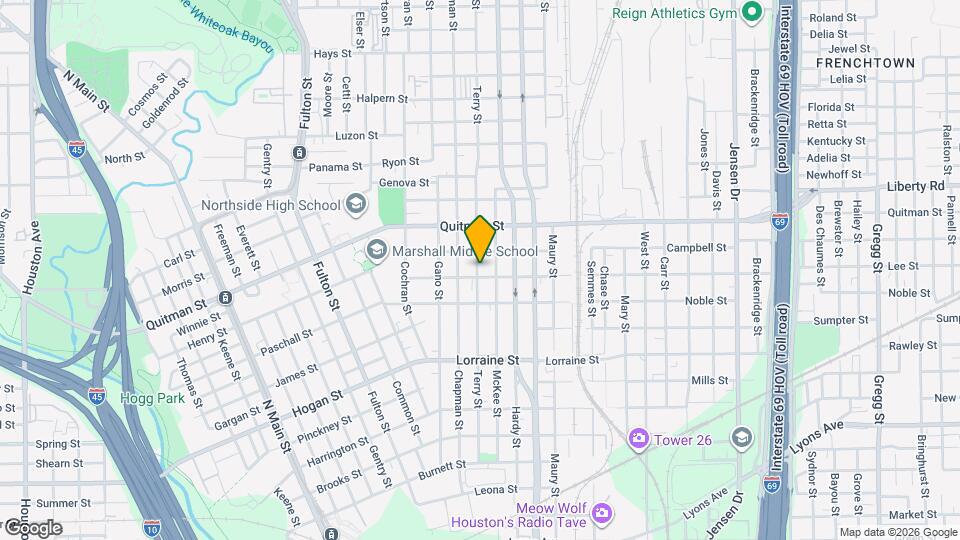 2204 Terry St Map and Location Details