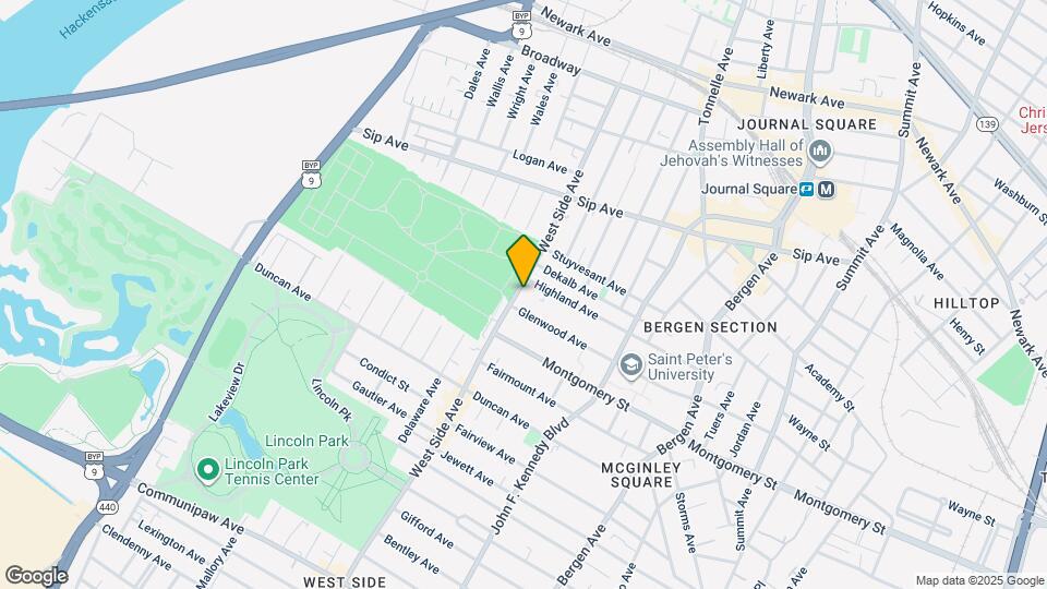 858 W SIDE Ave Map and Location Details