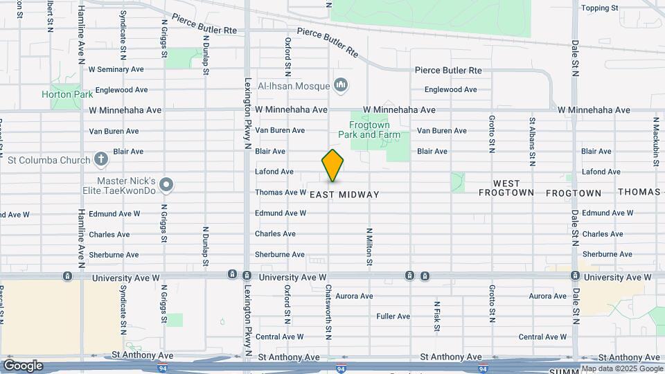 610 Chatsworth St N Map and Location Details