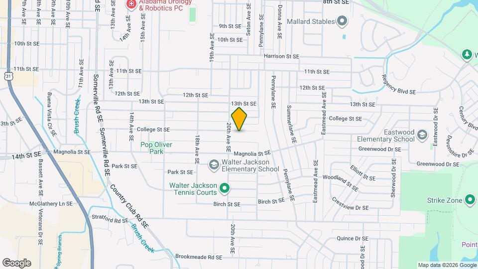 2007 College St SE Map and Location Details