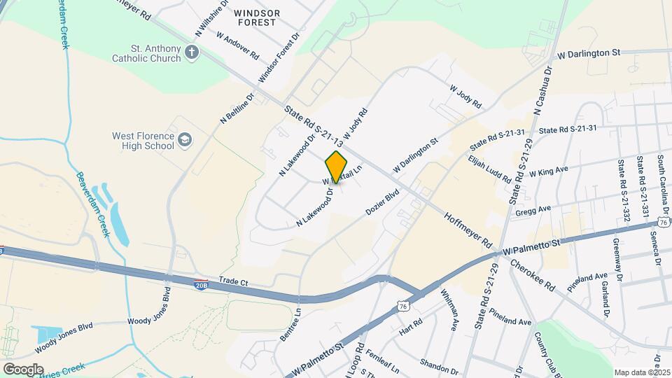 2226 Woodridge Ln Map and Location Details