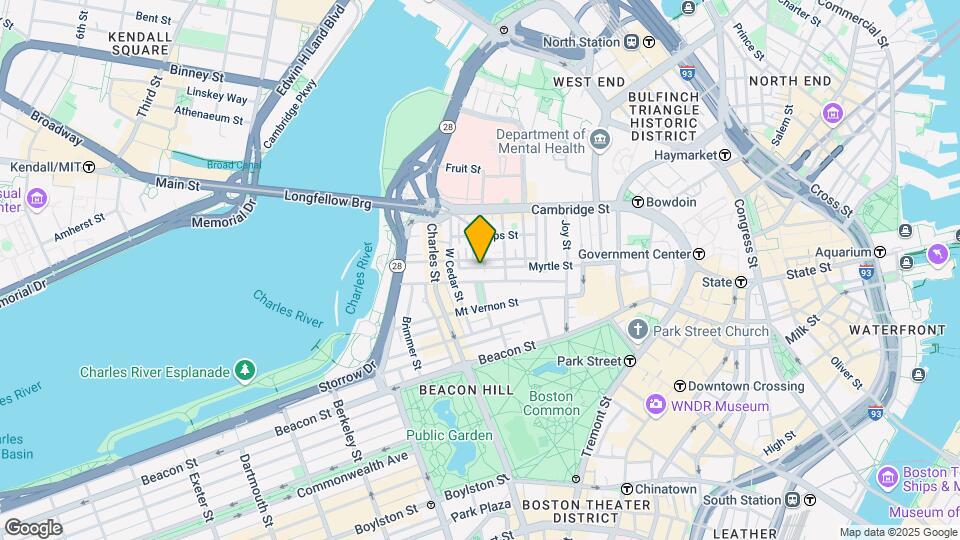 116 Myrtle St, Unit PH1 Map and Location Details