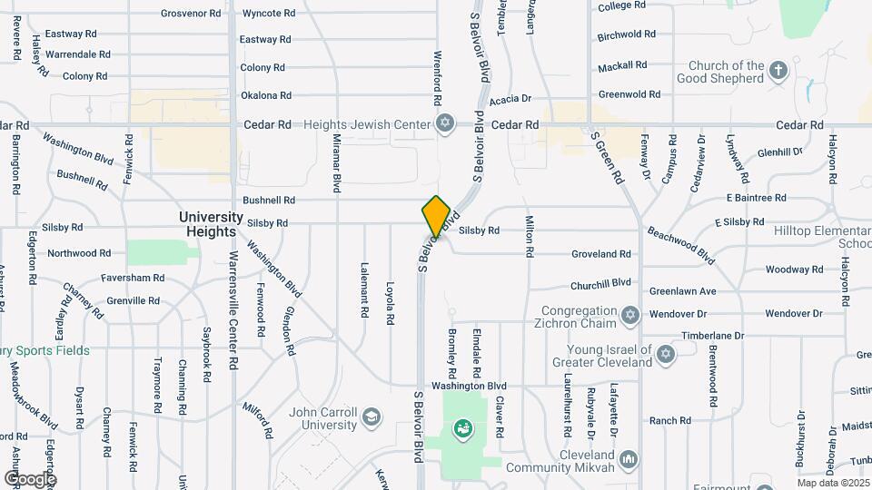 2287 S Belvoir Blvd Map and Location Details