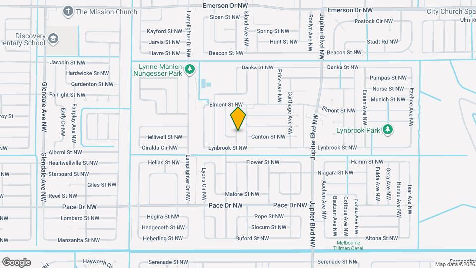 1027 Sheridan Ave NW, Unit #104 Map and Location Details