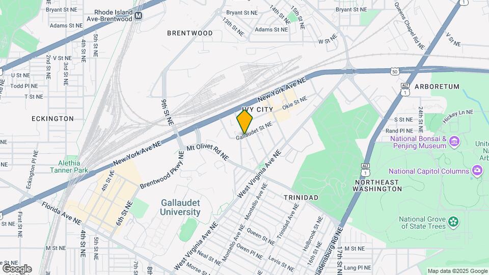 1495 Gallaudet St NE Map and Location Details