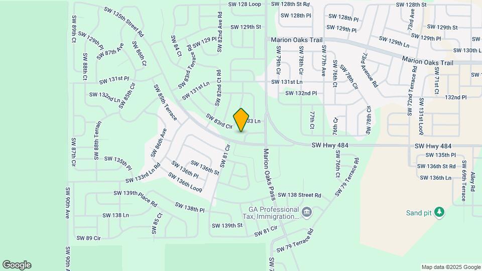 8055 SW 134 Loop Map and Location Details