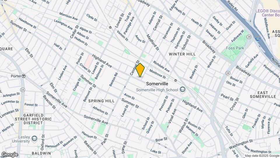 137 Highland Ave, Unit 20 Map and Location Details