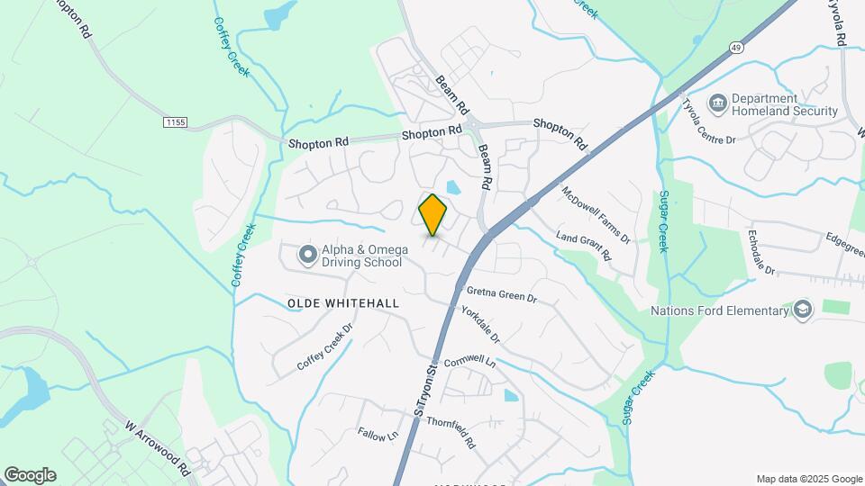 7014 Elm Hill Ct Map and Location Details