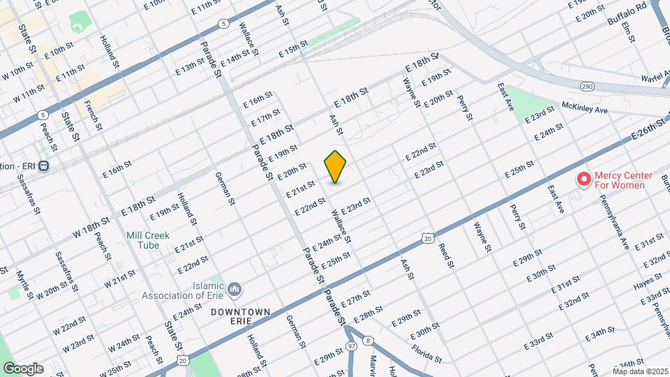 516 E 22nd St, Unit 2 Map and Location Details