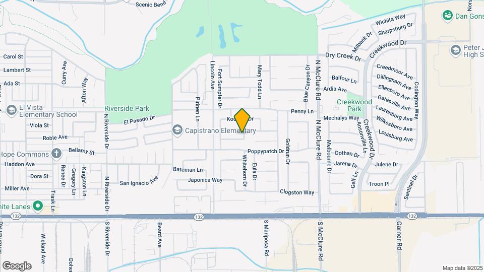 3037 Snowberry Ln Map and Location Details