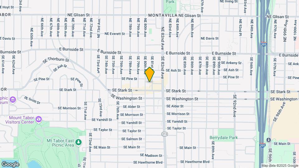 333-351 SE 81st Ave Map and Location Details