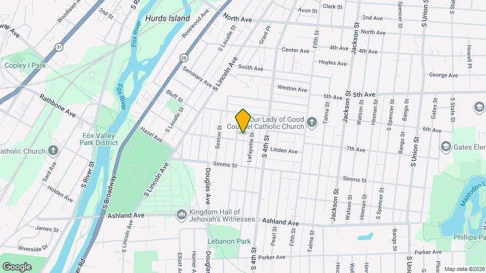 362 Evans Ave Map and Location Details