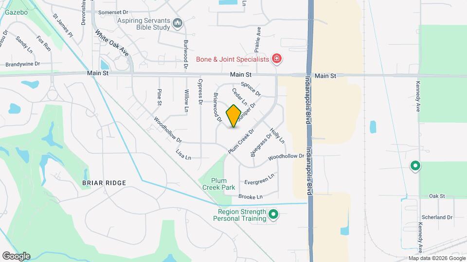 205 Juniper Dr Map and Location Details