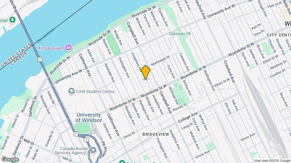 493 Josephine Ave Map and Location Details